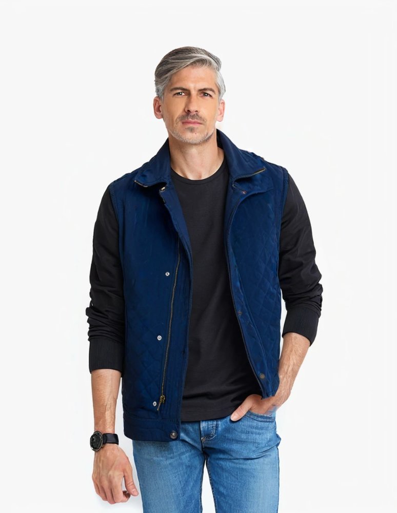 Chaleco DI NUOVO Modelo 20901 Azul marino