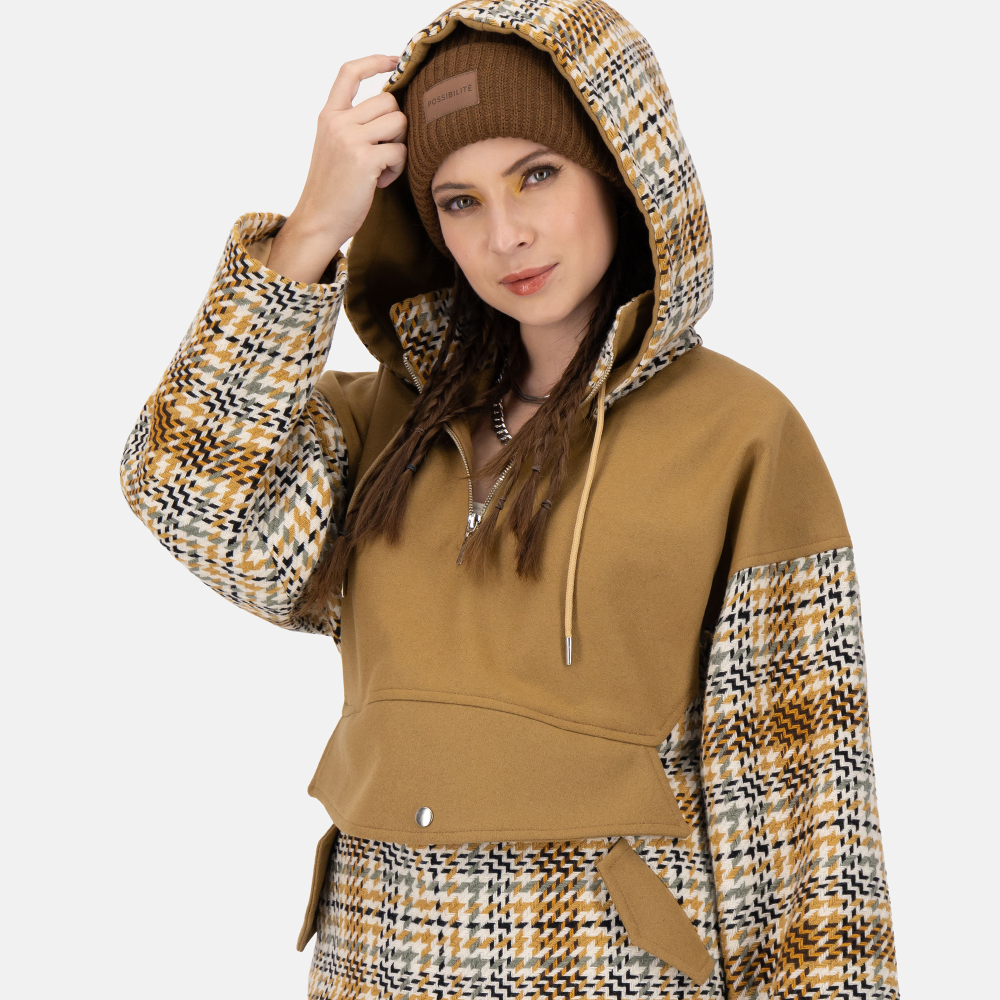 Chaqueta MERKABÁ Modelo 23139 Miel