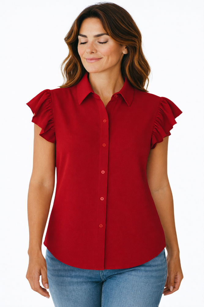 Blusa MERKABÁ Modelo 1003 Rojo
