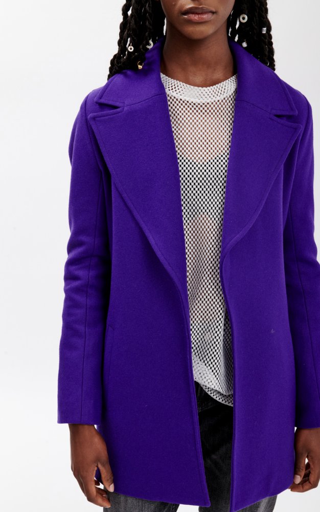 Abrigo MERKABÁ Modelo 2014 Morado