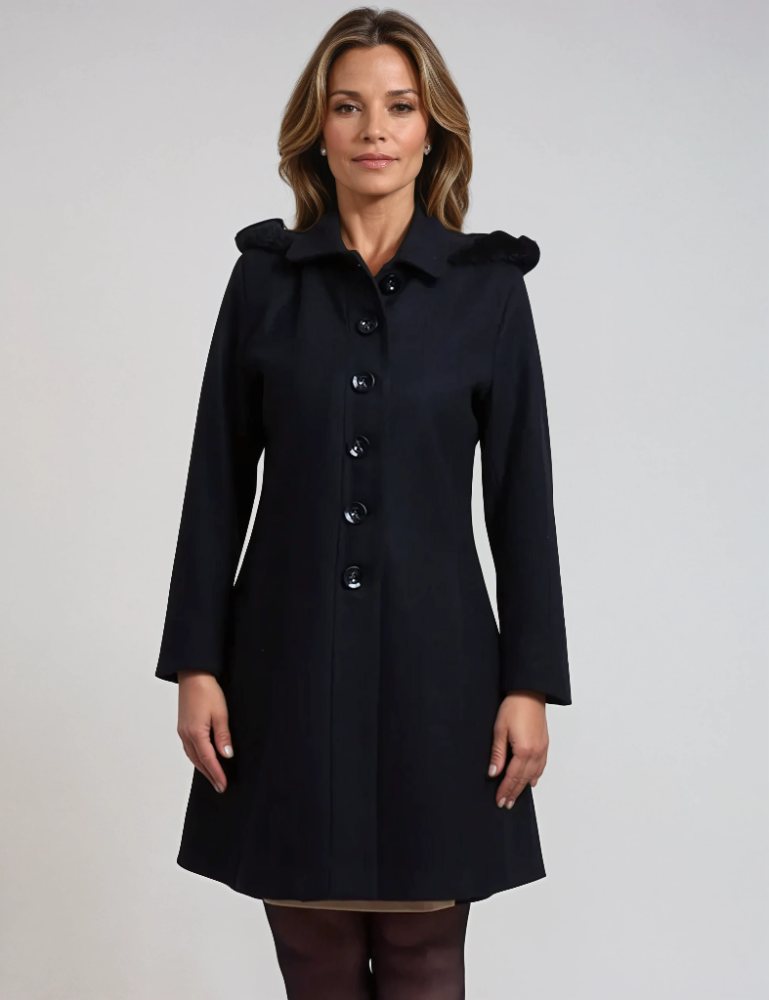 Abrigo DI NUOVO Modelo 3505 Negro