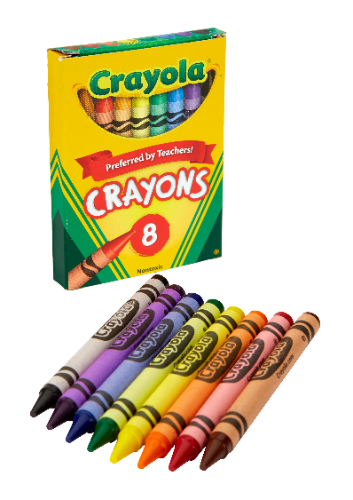 Crayones crayola 8 unidades