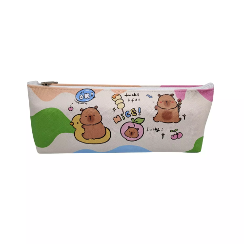 Estuche de tela de capibara