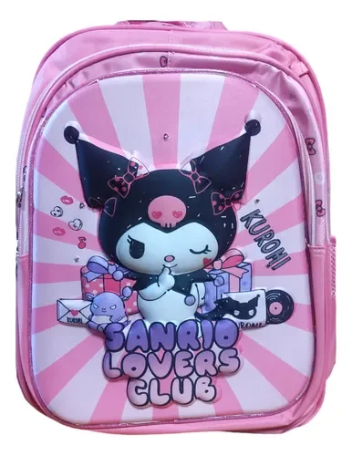 mochila de kuromi/sofia 2 ziper