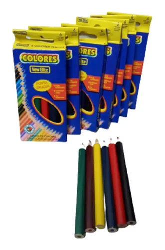 Caja de colores 6 unidades