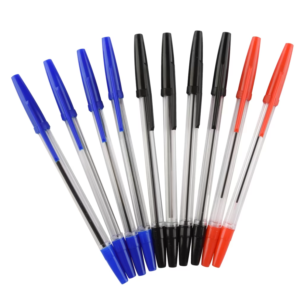 Lapicero economico azul/negro/rojo