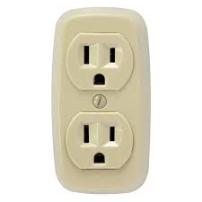 TOMA DOBLE POLARIZADO SUPERFICIAL 125 V~ 15 A MARFIL