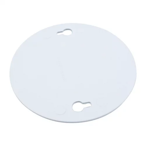 Placa rendonda ciega