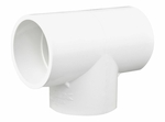 Tee de PVC a 12.7mm