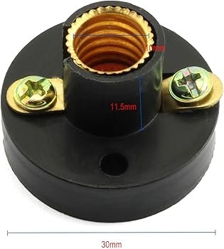 Mini socket de plástico p/ electrónica escolar