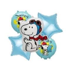 Set de globos de Snoopy