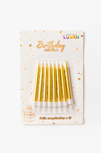 Candela / vela tradicional de pastel