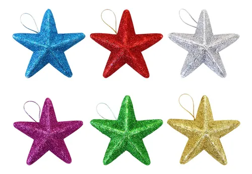 Adorno estrellas navideñas