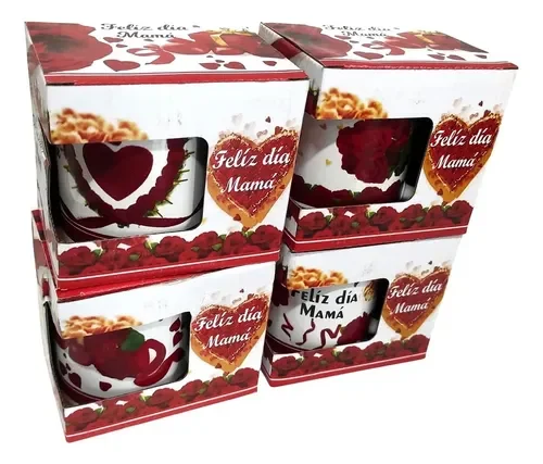 Taza en caja del día de la madre