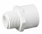 Adaptador macho PVC a 12.7 mm