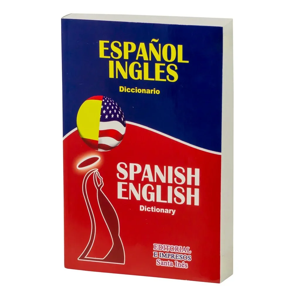 Libro Diccionario Inglés-Español Santa Inés