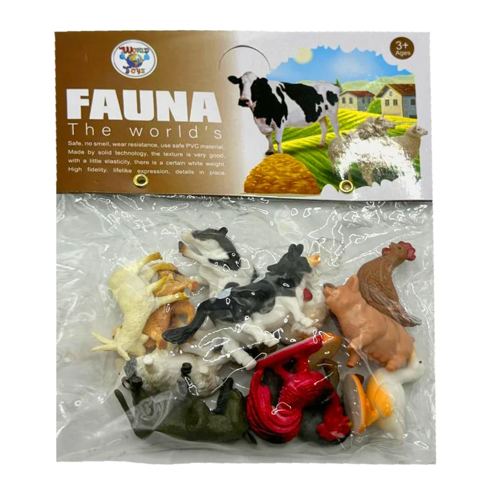 Bolsa de animales de granja