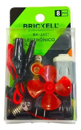 Set/kit de electrónica escolar Brickell BK-2457