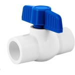 Valvula de paso PVC 12.7 mm lisa