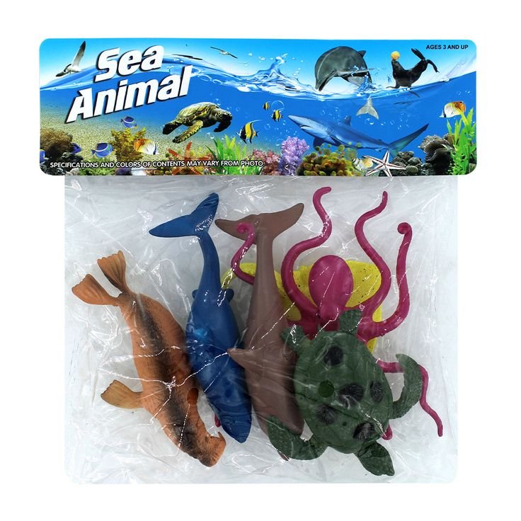 Bolsa de animales de mar pequeños