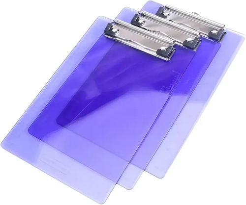 Tablero de documentos de plástico pequeño