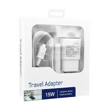 Cargador completo 15w travel adapter