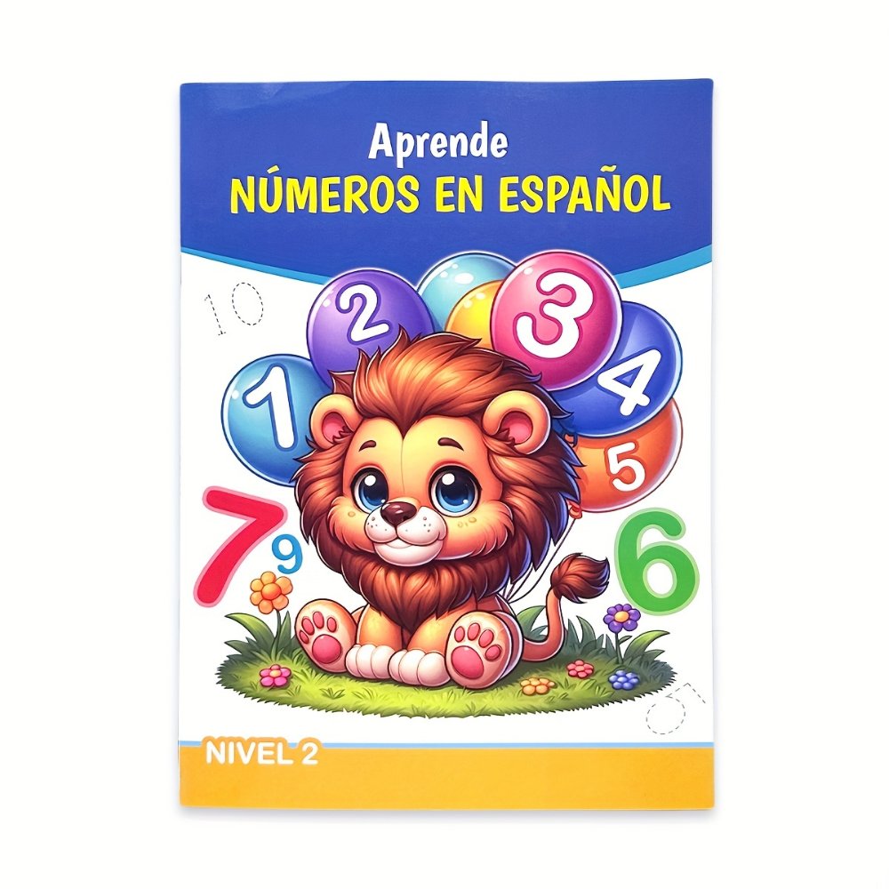 Libro de aprender números en español