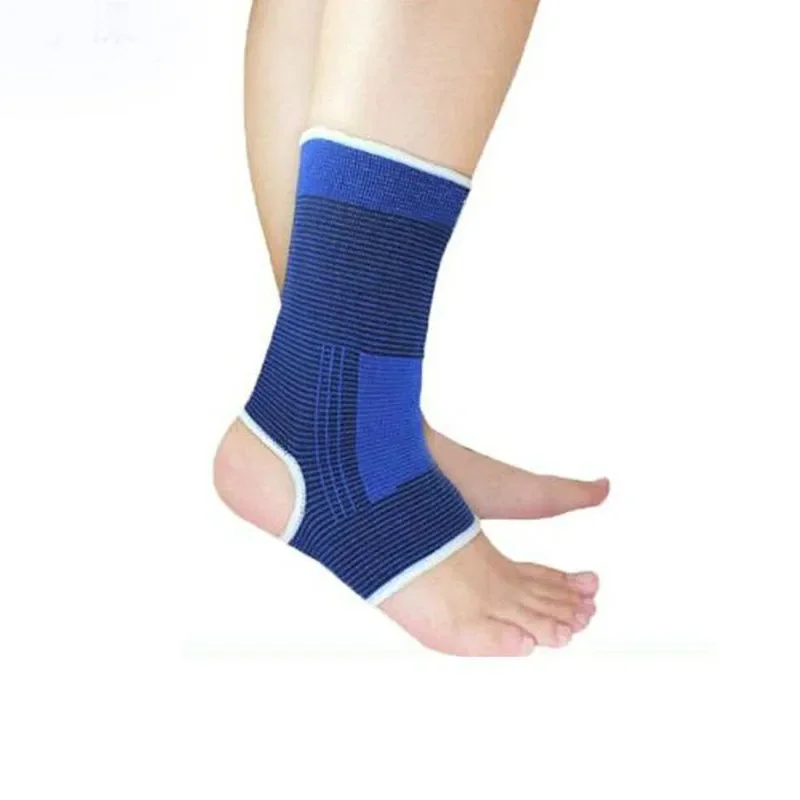 Soporte para tobillo azul