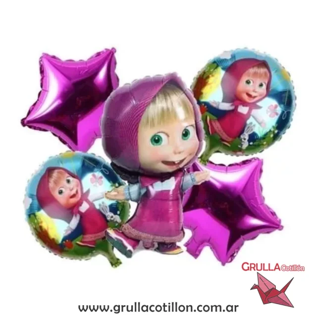 set 5 pcs masha