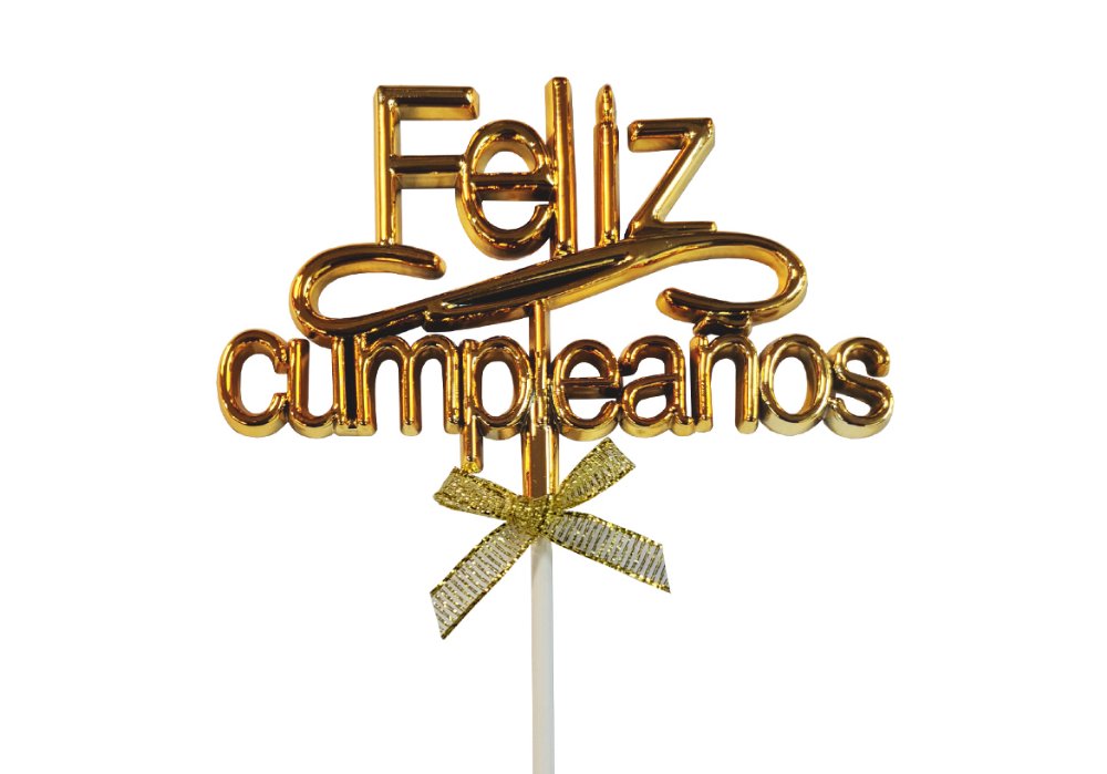 topper feliz cumpleaños