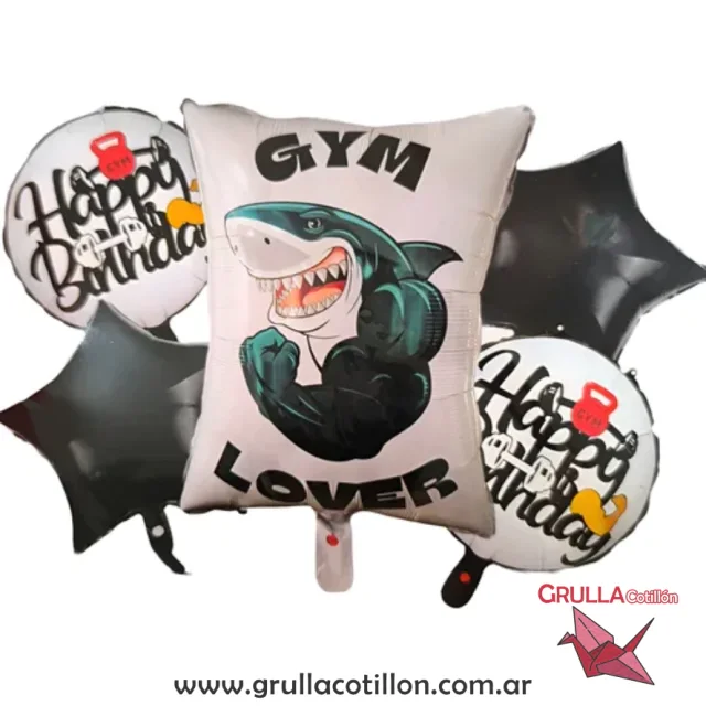 set 5 pcs tiburon gym
