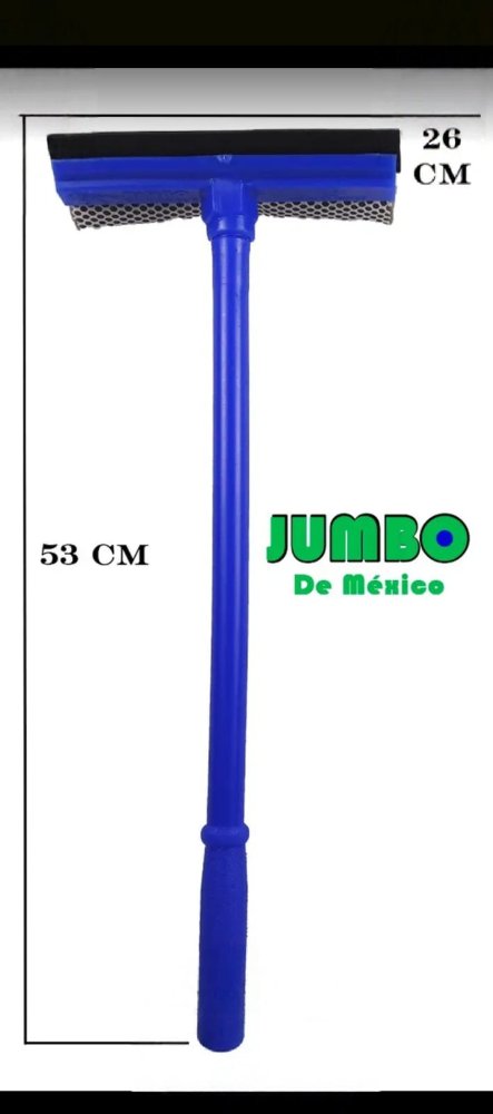 JALADOR CON ESPONJA VIDRIOS JUMBO