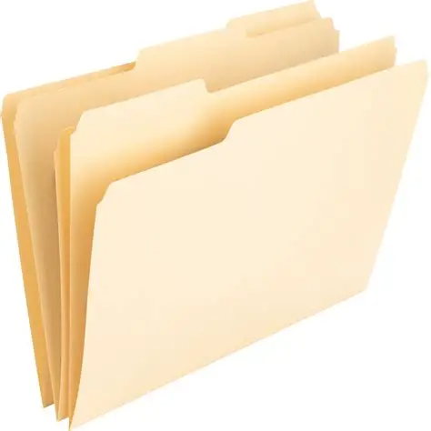 Folder Manila Tamaño Oficio