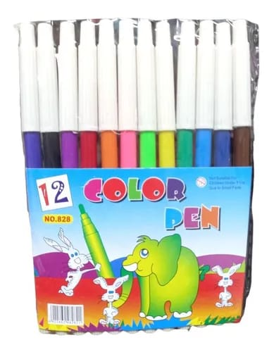 Estuche de marcadores COLORS mini 12 colores
