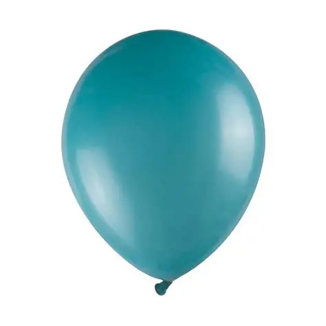 Globos Palmerito número 9 Azul Turquesa