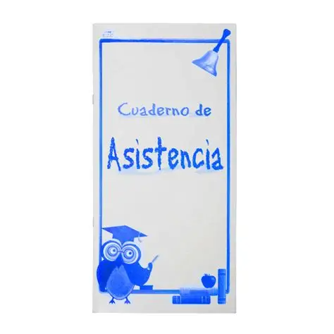 Cuaderno de Asistencia Fast Largo
