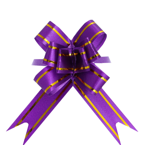 Moña Mágica pequeña color morado