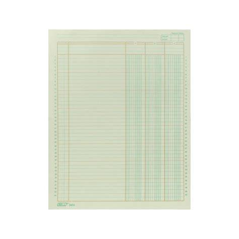 Hoja Tabular 3 columnas para contabilidad