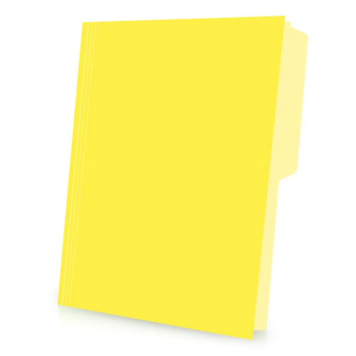 Folder FlashFile Tamaño Carta Amarillo
