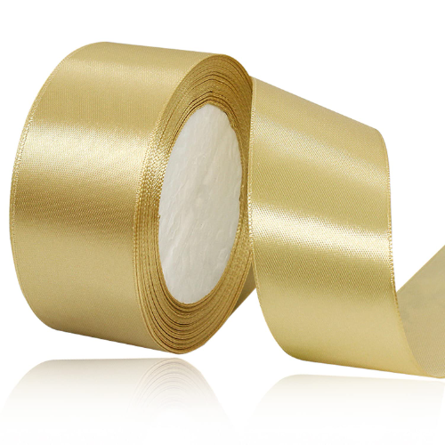 Yarda de listón Dorado 4cm