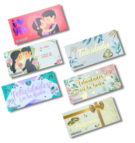 Sobre Primavera de Regalo Boda