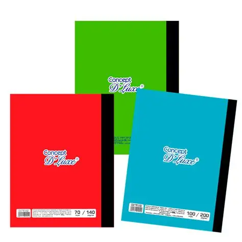 Cuaderno Engrapado Concept 80 hojas de lineas