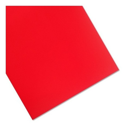 Hoja de Foamy Fast liso Rojo