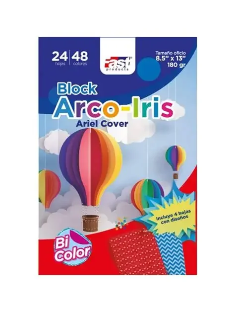 Block de Hojas Ariel Cover Tamaño Oficio