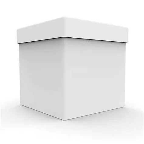 Caja Cubo Mini Blanco T2