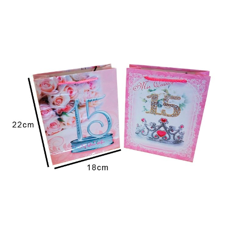 Bolsa de regalo Mediana para 15 años