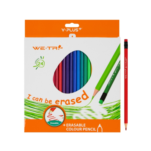 Caja de crayones Y-Plus largo 24 colores