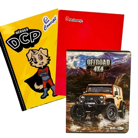 Cuaderno Engrapado Concept 100 hojas Doble lineas