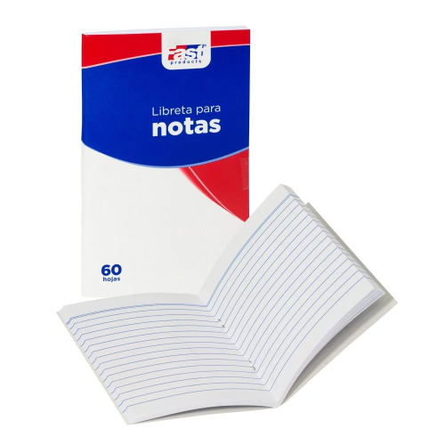 Libreta para notas Fast 60 hojas