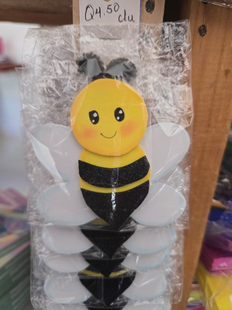 Figura Foamy Diseño Abeja